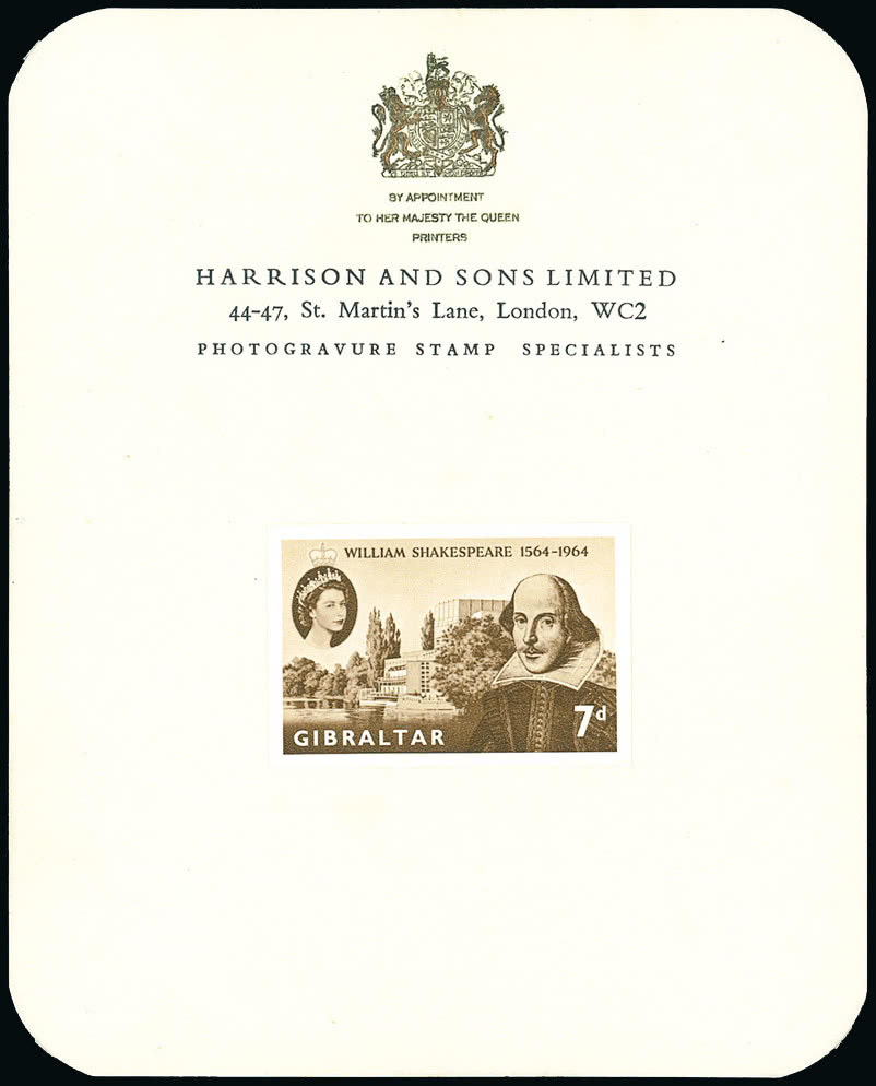 Lot 689 - british empire and foreign countries gibraltar - regular issues -  Grosvenor Auctions Auction of British Empire and Foreign Countries Postage Stamps and Postal History