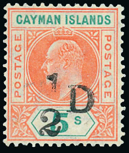 Lot 343 - british empire and foreign countries cayman islands - regular issues - Grosvenor Auctions Auction of British Empire and Foreign Countries Postage Stamps and Postal History Lot 343 - british empire and foreign countries cayman islands - regular issues - Grosvenor Auctions Auction of British Empire and Foreign Countries Postage Stamps and Postal History