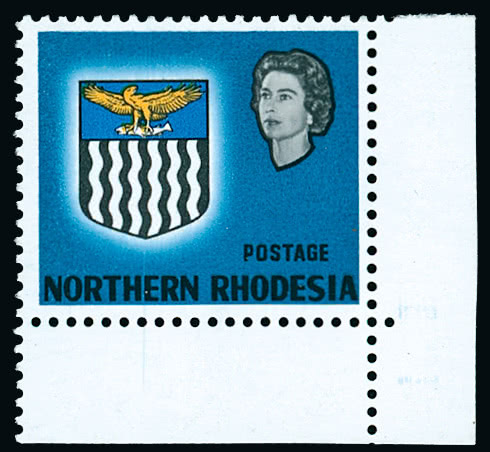 Lot 1185 - british empire and foreign countries rhodesia: northern rhodesia - regular issues -  Grosvenor Auctions Auction of British Empire and Foreign Countries Postage Stamps and Postal History