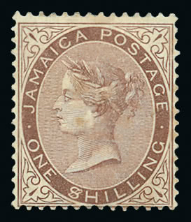 Lot 907 - british empire and foreign countries jamaica - regular issues - Grosvenor Auctions Auction of British Empire and Foreign Countries Postage Stamps and Postal History Lot 907 - british empire and foreign countries jamaica - regular issues - Grosvenor Auctions Auction of British Empire and Foreign Countries Postage Stamps and Postal History
