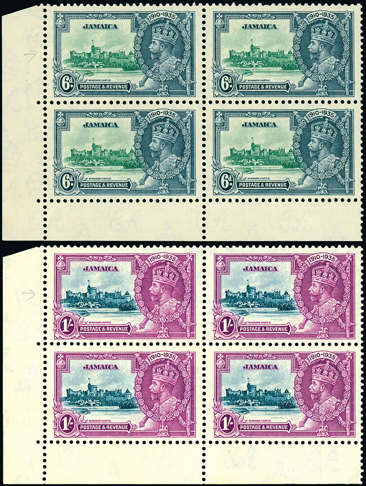 Lot 915 - british empire and foreign countries jamaica - regular issues - Grosvenor Auctions Auction of British Empire and Foreign Countries Postage Stamps and Postal History Lot 915 - british empire and foreign countries jamaica - regular issues - Grosvenor Auctions Auction of British Empire and Foreign Countries Postage Stamps and Postal History