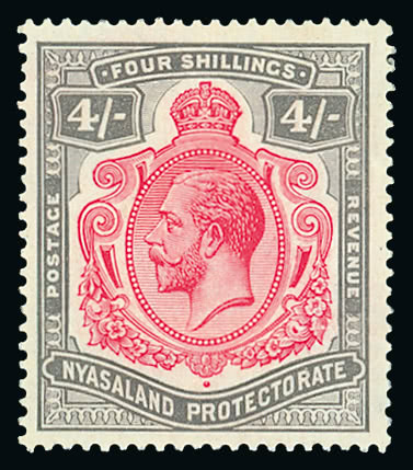 Lot 1149 - british empire and foreign countries nyasaland - regular issues - Grosvenor Auctions Auction of British Empire and Foreign Countries Postage Stamps and Postal History Lot 1149 - british empire and foreign countries nyasaland - regular issues - Grosvenor Auctions Auction of British Empire and Foreign Countries Postage Stamps and Postal History