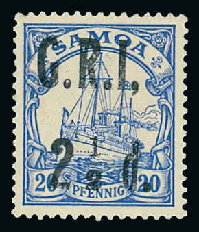 Lot 1233 - british empire and foreign countries Samoa - Regular Issues - Grosvenor Auctions Auction of British Empire and Foreign Countries Postage Stamps and Postal History Lot 1233 - british empire and foreign countries Samoa - Regular Issues - Grosvenor Auctions Auction of British Empire and Foreign Countries Postage Stamps and Postal History