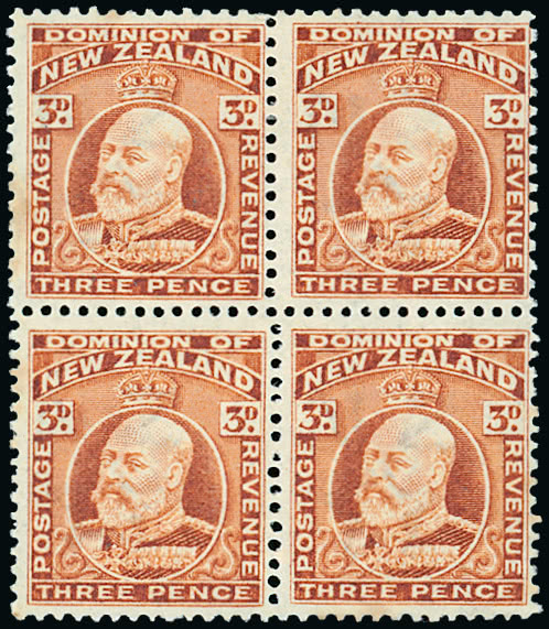 Lot 1074 - british empire and foreign countries new zealand - regular issues -  Grosvenor Auctions Auction of British Empire and Foreign Countries Postage Stamps and Postal History