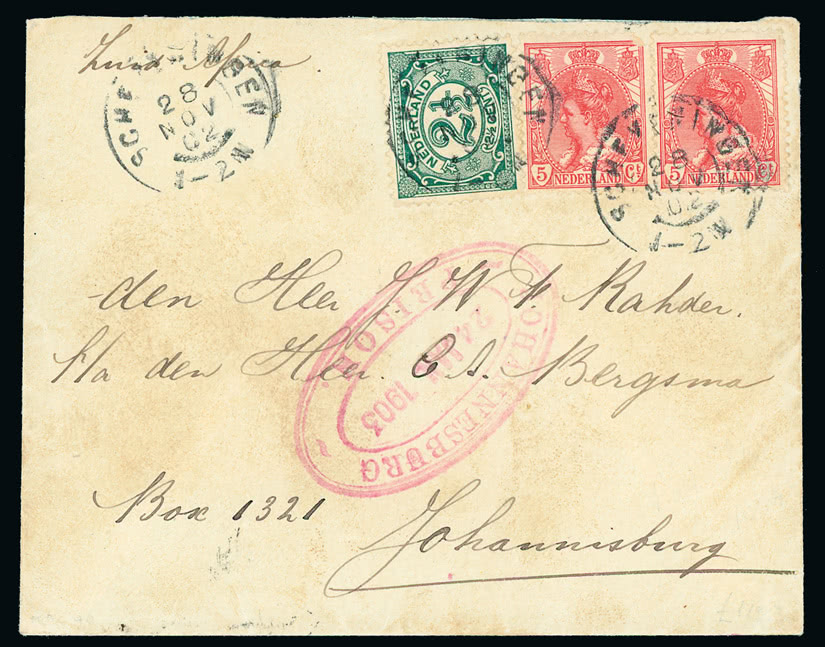Lot 1387 - british empire and foreign countries South Africa: South African War 1899-1902: Censorship in Transvaal - Regular Issues - Grosvenor Auctions Auction of British Empire and Foreign Countries Postage Stamps and Postal History Lot 1387 - british empire and foreign countries South Africa: South African War 1899-1902: Censorship in Transvaal - Regular Issues - Grosvenor Auctions Auction of British Empire and Foreign Countries Postage Stamps and Postal History