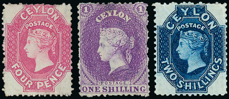 Lot 376 - british empire and foreign countries Ceylon: Queen Victoria Pence Issues - Regular Issues - Grosvenor Auctions Auction of British Empire and Foreign Countries Postage Stamps and Postal History Lot 376 - british empire and foreign countries Ceylon: Queen Victoria Pence Issues - Regular Issues - Grosvenor Auctions Auction of British Empire and Foreign Countries Postage Stamps and Postal History