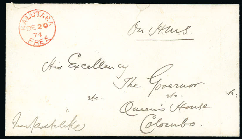 Lot 475 - british empire and foreign countries Ceylon: Covers and Cancellations by Subject - Regular Issues - Grosvenor Auctions Auction of British Empire and Foreign Countries Postage Stamps and Postal History Lot 475 - british empire and foreign countries Ceylon: Covers and Cancellations by Subject - Regular Issues - Grosvenor Auctions Auction of British Empire and Foreign Countries Postage Stamps and Postal History