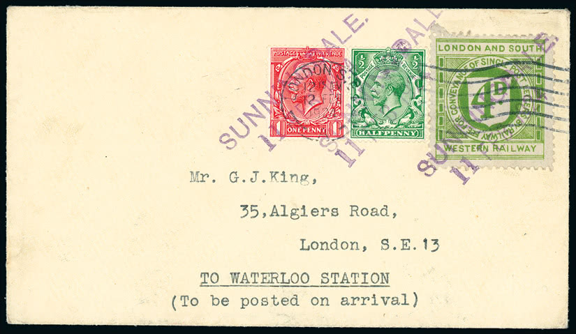 Lot 2234 - Railways: England and Wales railway stamps - Grosvenor Auctions The Rev Roger de Lacy-Spencer Collection of Railway Stamps Lot 2234 - Railways: England and Wales railway stamps - Grosvenor Auctions The Rev Roger de Lacy-Spencer Collection of Railway Stamps
