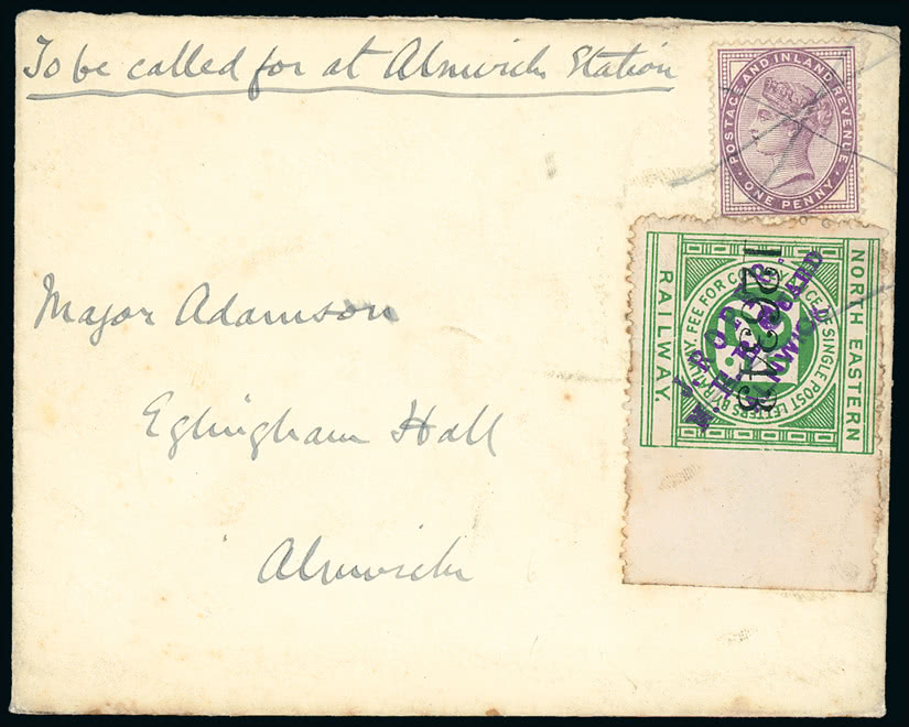 Lot 2288 - Railways: England and Wales railway stamps -  Grosvenor Auctions The Rev Roger de Lacy-Spencer Collection of Railway Stamps