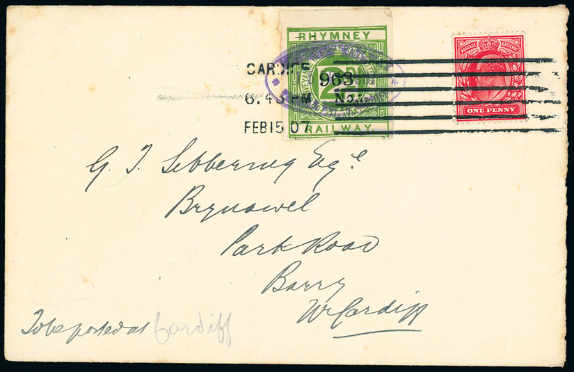 Lot 2307 - Railways: England and Wales railway stamps - Grosvenor Auctions The Rev Roger de Lacy-Spencer Collection of Railway Stamps Lot 2307 - Railways: England and Wales railway stamps - Grosvenor Auctions The Rev Roger de Lacy-Spencer Collection of Railway Stamps