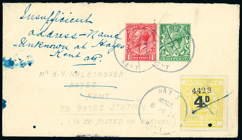 Lot 2339 - Railways: England and Wales railway stamps - Grosvenor Auctions The Rev Roger de Lacy-Spencer Collection of Railway Stamps Lot 2339 - Railways: England and Wales railway stamps - Grosvenor Auctions The Rev Roger de Lacy-Spencer Collection of Railway Stamps