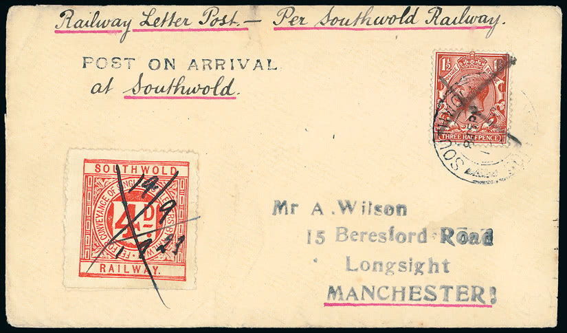 Lot 2348 - Railways: England and Wales railway stamps - Grosvenor Auctions The Rev Roger de Lacy-Spencer Collection of Railway Stamps Lot 2348 - Railways: England and Wales railway stamps - Grosvenor Auctions The Rev Roger de Lacy-Spencer Collection of Railway Stamps